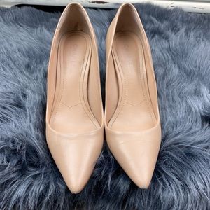 Charles David | Shoes | Charles David Nude Heels Genuine Leather Sz 65